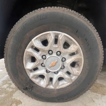 Dirty Tire and Rims