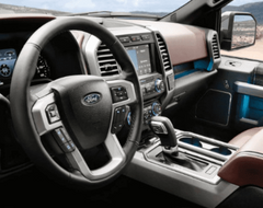 Full-Size SUV:Truck or Mini-VAN Interior Detail